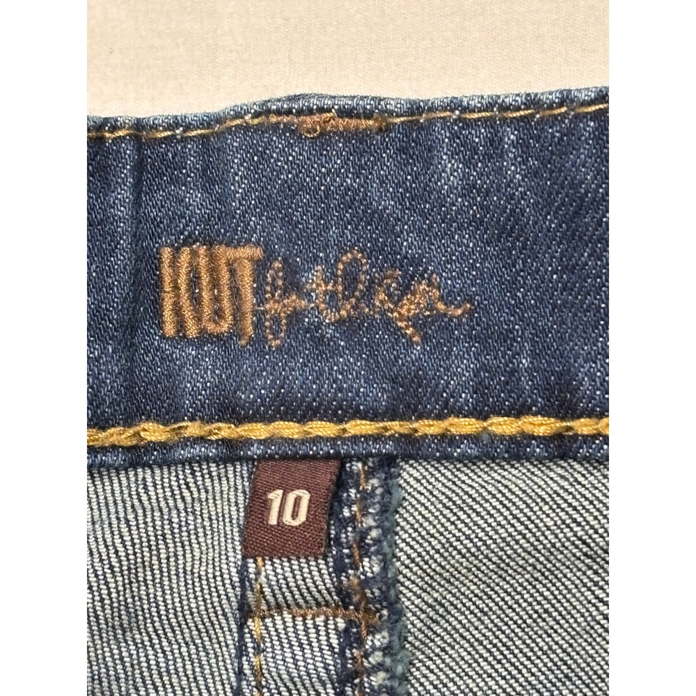 Kut from the Kloth Natalie High Rise Bootcut Jeans Dark Wash Womens 10 W32 L32 - Picture 3 of 13